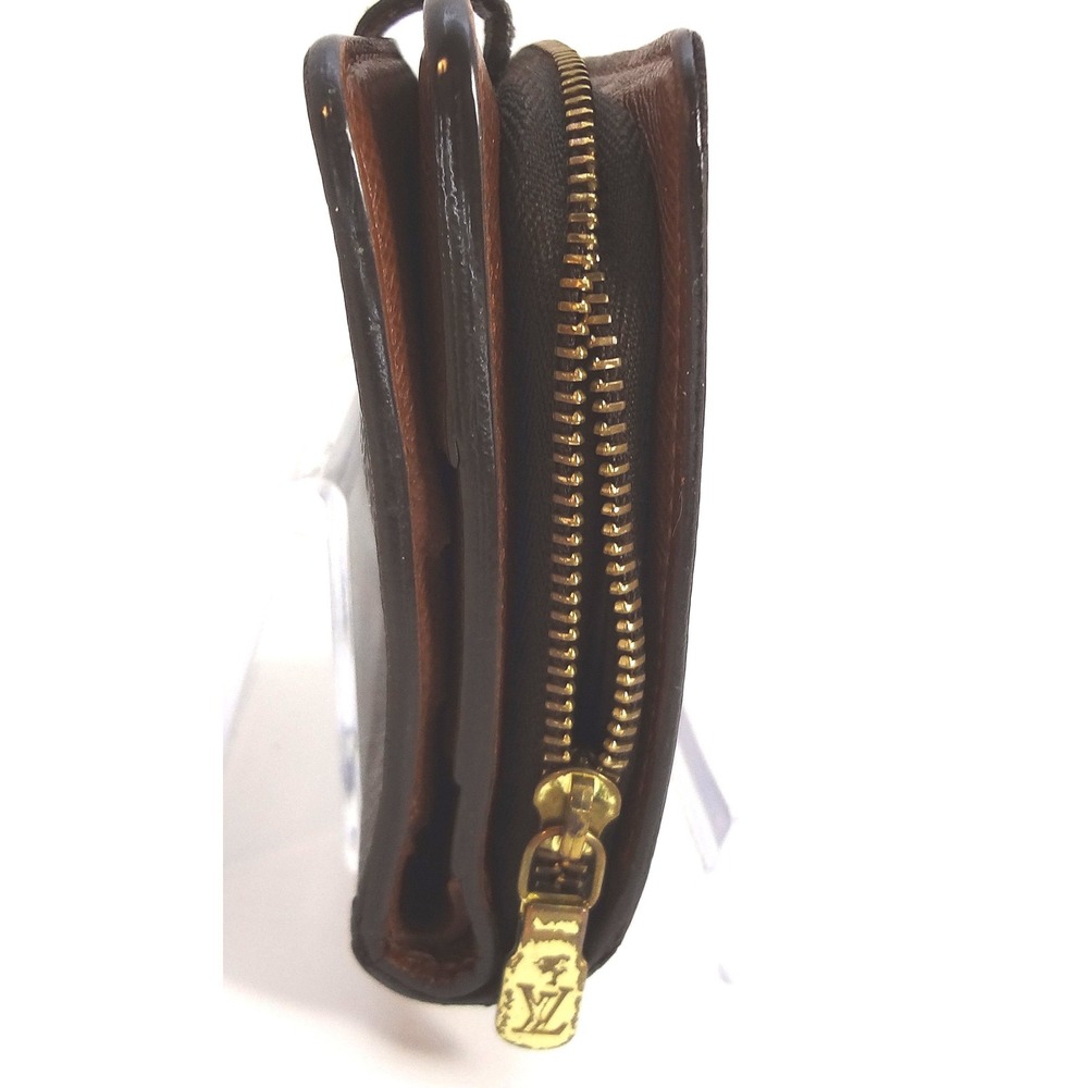 Louis Vuitton‎ Compact Zip Wallet in Monogram Canvas Bi Fold Wallet Brown - Picture 4 of 7